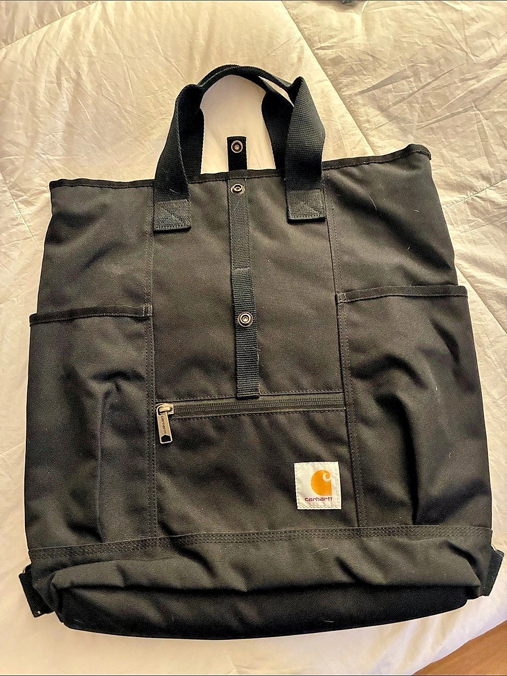 Carhartt Classic Convertible Backpack Laptop Tote Black